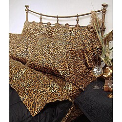 Scent Sation Wildlife Leopard Cal King-size Sheet Set