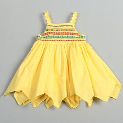 Donita Infant Girl's Hankerchief Hem Dress FINAL SALE