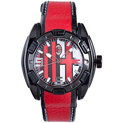 Chronotech Kids Plastic Red and Black Watch