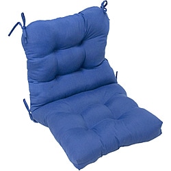 Aqua Blue Outdoor Seat/Back Chair Cushion