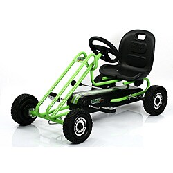 Traxx Race Green Lightning Pedal Go-kart