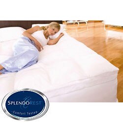 Splendorest Perfect Harmony Twin/ Full-size Down Alternative and Memory Foam Mattress Topper