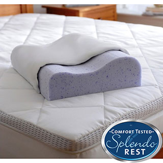Splendorest TheraGel 3-position Gel Memory Foam Contour Pillow