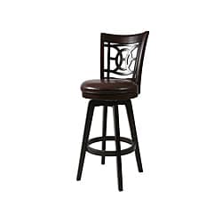 Royal Vista Espresso Swivel Counter Stool