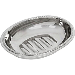 Nickel-plated Brass Deep Oval Soap Dish