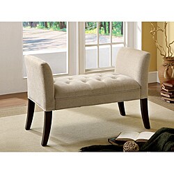 Veiah Button Tufted Bench