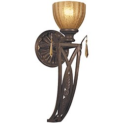 Voltaire Espresso 1-light Wall Sconce