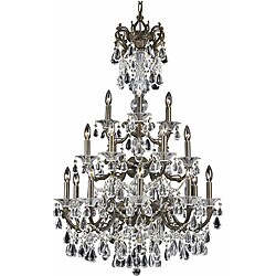 Renaissance 18-light English Bronze Chandelier