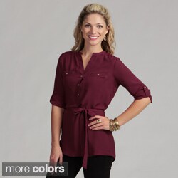 Calvin Klein Women's 2-pocket Top