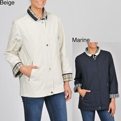 Nuage Women's Petite Poplin Jacket