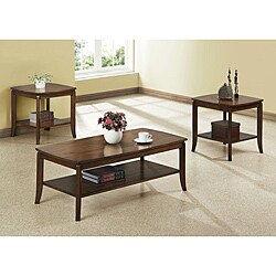 Solid-top Walnut End Table