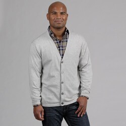 Weatherproof Men's Button Front Cashmere Blend Cardigan