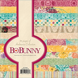 Bo Bunny Ambrosia 6x6-inch Scrapbooking Paper Pad (36 Sheets)