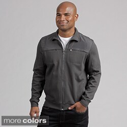 Calvin Klein Men's Zip-front Stand Collar Jacket