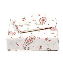 Laura Ashley Bristol Paisley King 4-Piece Sheet Set