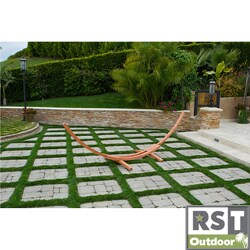 RST Outdoor Cypress Wood Arc Hammock Stand