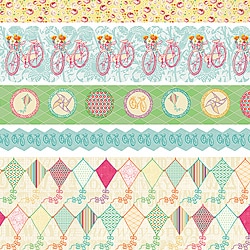 Sunday Picnic '5 Styles' Fabric Ribbon