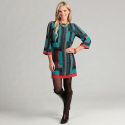 Eliza J Women's Geometric Printed Dress