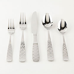 Oster 'Dream Weaver' 20-piece Stainless Steel Flatware Set