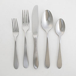 Oster 'Carlinville' 20-piece Stainless Steel Flatware Set