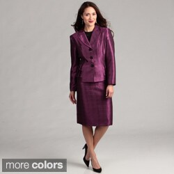 Danillo Women's Pleated Tier Skirt Suit