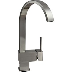 Dyconn 12.5-inch Contemporary Kitchen Brushed Nickel Faucet