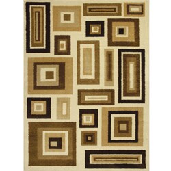 Allestra Maya Beige Area Rug (4' x 6')