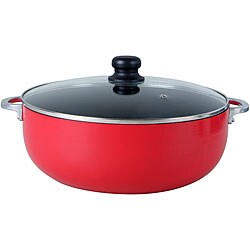 Oster Cocinando Red 13.7-qt Covered Caldera Pot