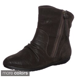Report Women's Skye Side Zip Booties