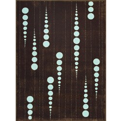 Allestra Connections Brown Rug (4' x 6')