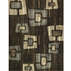 Avante Improvisation Chocolate Rug (9' x 12')