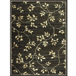 Avante Garden Elegance Charcoal Rug (9' X 12')