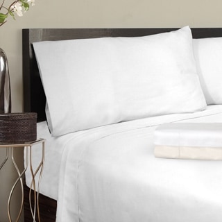 Cheap Grand Luxe Egyptian Cotton Solid Sateen 1200 Thread Count Deep Pocket Sheet Set or Pillowcase Separates