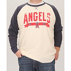 Stitches Men's Anaheim Angels Raglan Thermal Shirt