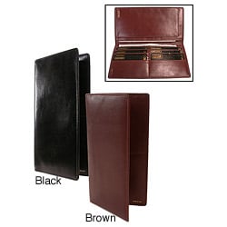 Bond Street Polished Calf Leather Secretary Wallet 