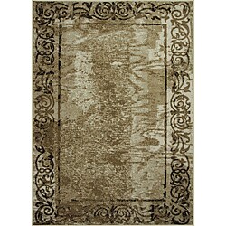 Avante Nature's Symphony Beige Rug (5' x 7')
