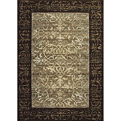 Avante Delicate Attentions Chocolate Rug (5' x 7')