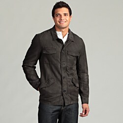 Black Hearts Men's Charcoal 6-pocket Jacket