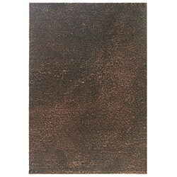Hand Woven Brown Area Rug (5' x 7'6)