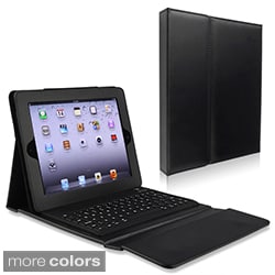 Stand Leather Case WITH Bluetooth Keyboard for Apple iPad 2