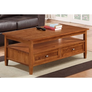 Norfolk Honey Brown Coffee Table