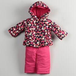 Osh Kosh Infant Girl's Polka Dots Snowsuit