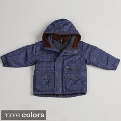 London Fog Boys' Faux Fur lined Jacket