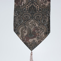 RLF Home Sage Paisley Table Runner