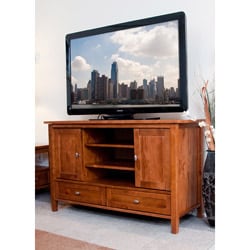 Norfolk Honey Brown TV Media Stand