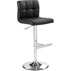 Sunpan Imports Rockwell Black Adjustable Barstool