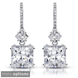 Collette Z Cubic Zirconia Square Drop Earrings