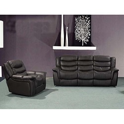Casanova Brown Reclining Sofa/ Chair Set