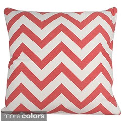 Chevron 20x20-inch Cotton Pillow