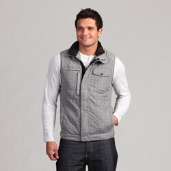 Civil Society Men's Grey Zipper Vest